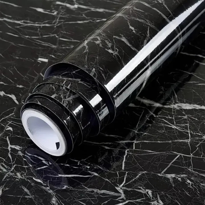 3 Rolls of Self Adhesive Marble Wallpaper Sheet (60 x 200 cm)